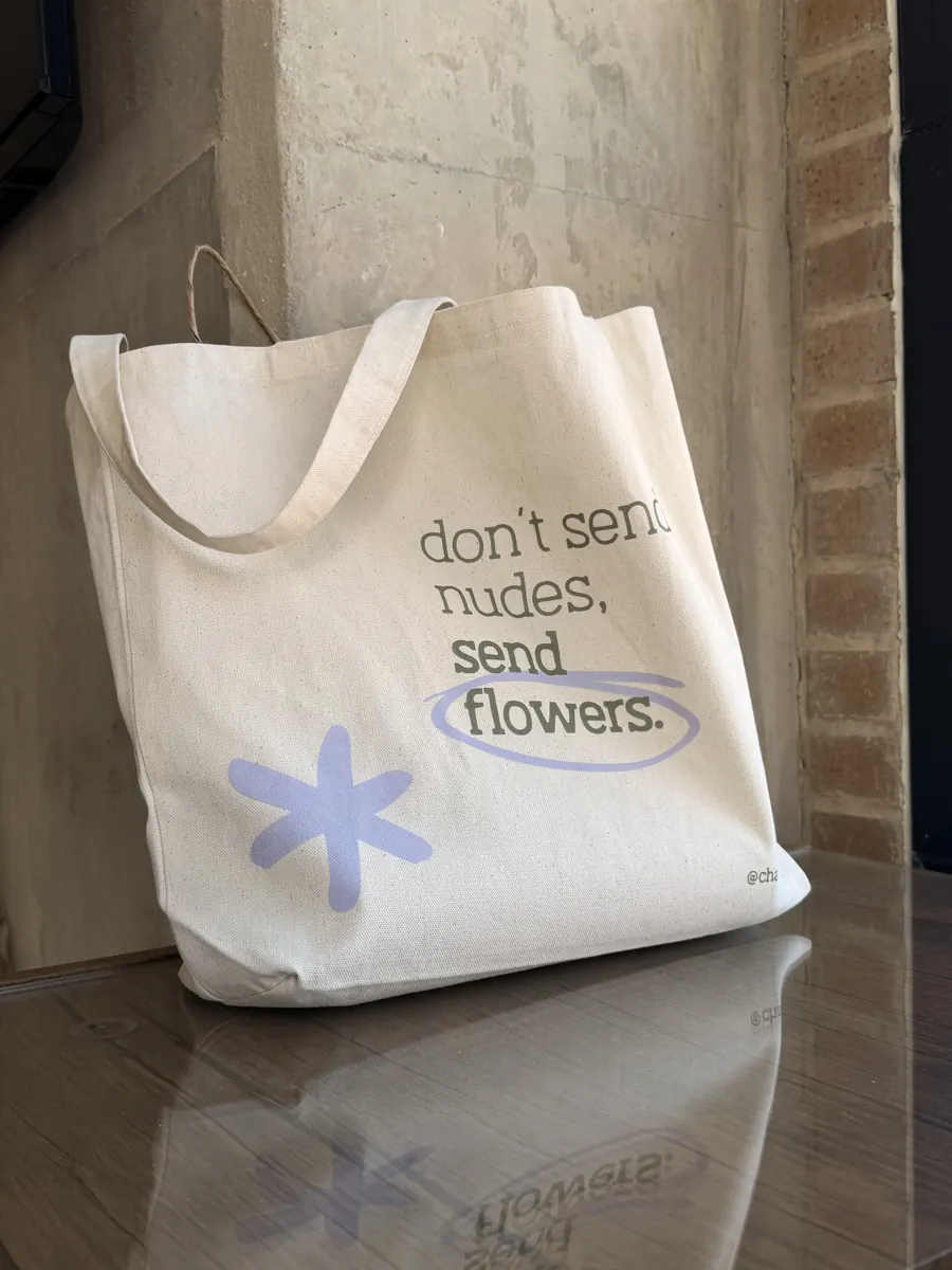 charlot tote at the studio